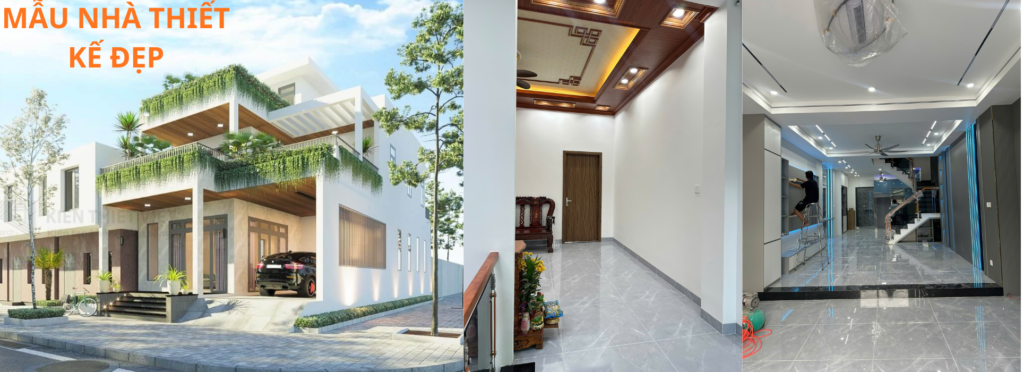 mẫu nhà thiết kế đẹp