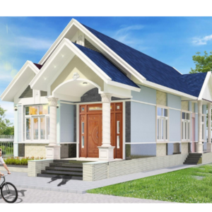 chi phí xây nhà cấp 4 80 m vuông